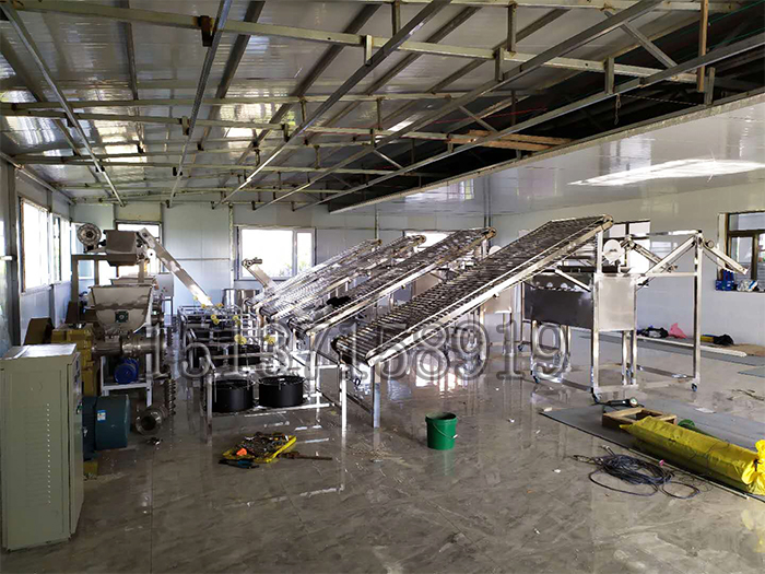 全自動米線機安裝現場