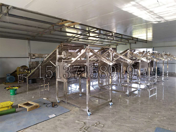 米線機生產安裝現場