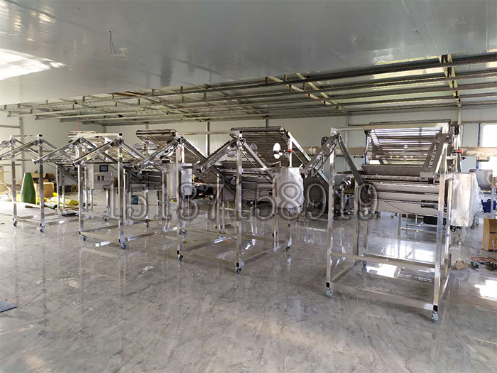 吉林梅河口全自動米線機安裝現場